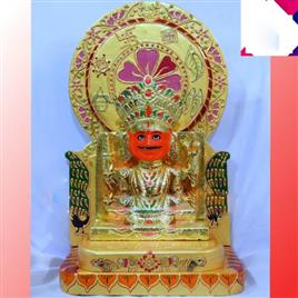 Nakoda Bhairav Statue, Material: Marble