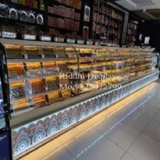 Namkeen Dry Fruits Cookies Display Counter