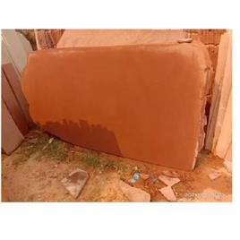 Natural Red Sand Stone Slab, Water Absorption: Less Than 0.1%