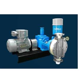 Noble Hydraulic Actuated Diaphragm Pump Duplex In Nashik Noble Procetech Engineers, Voltage: 415V