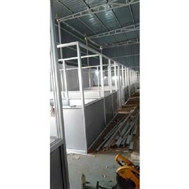 Online And Offline Aluminium Office Partitions, Panel Thickness: 2.50*1.50