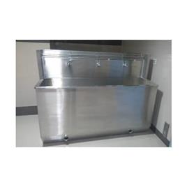 Ot Three Scrub Sink In Malkaigiri Pgk Clean Air Systems, Material: Stainless Steel