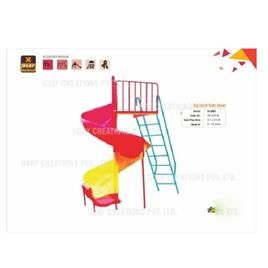 Outdoor Frp Spiral Slide 10 Ft New In Nagpur Uday Creations Private Limited