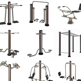 Outdoor Gym Setup