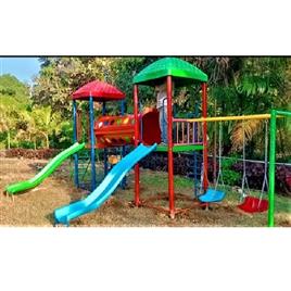 Outdoor Multiplay System, Size: H 4 x L 22 Feet