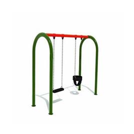 Outdoor Playground 2 Seated Arch Swing With Bucket