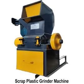 Pet Plastic Bottle Grinding Machine In Ahmedabad J V Krupa Engineering, Material: MILD STEEL