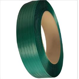 Pet Strapp Green Color Polyester Material In Pune Asn Packaging Pvt Ltd, Width: 18 mm