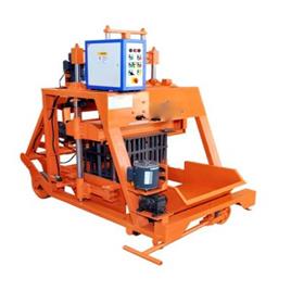 Pipe Hole Concrete Block Making Machine, Automation Grade: Semi-Automatic