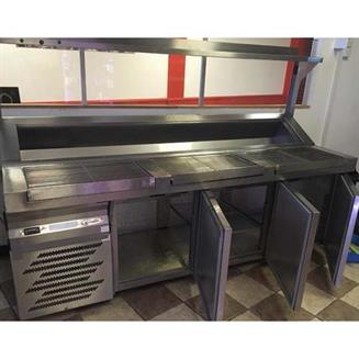 Pizza Make Line, Material: Stainless steel