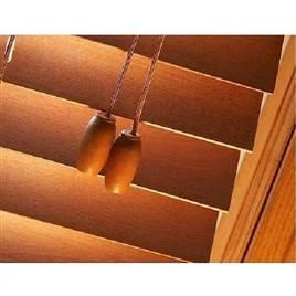 Plain Wooden Venetian Blind