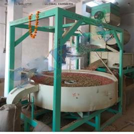 Plant Groundnut Decorticator, Material of Construction(Contact): MS