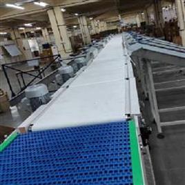 Plastic Modular Belt Conveyor, Material: Plastic and Mild Steel