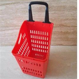 Plastic Red Basket, Capacity: 25 kg