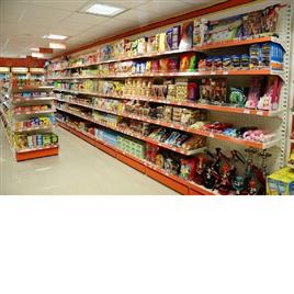 Plastic Wall Mounted Super Market Display Racks, No. Of Shelves: 6 Shelves