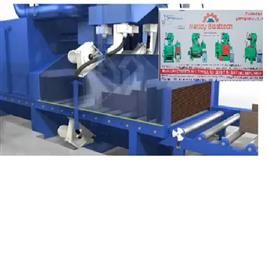 Plate Cleaning Shot Blasting Machine, Usage/Application: bare wheel shot blasting machine