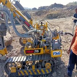 Pneumatic Crawler Drill In Ahmednagar Force Machinery India Pvt Ltd, Rotary Head speed: 90 RPM