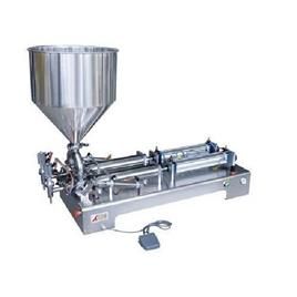 Pneumatic Double Head Paste Filler, Capacity: 1000 ml