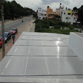 Poly Carbonate Slope Roof Structure