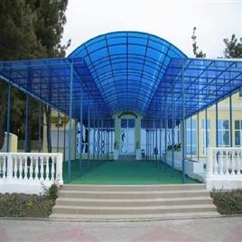 Polycarbonate Awning Structure