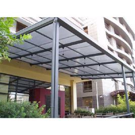 Polycarbonate Canopy, Built Type: Overhead Roof