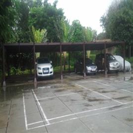 Polycarbonate Parking Shed, Material: PVC