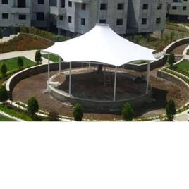 Polyester Tensile Fabric Gazebo