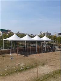 Polyester Tensile Gazebo Structure