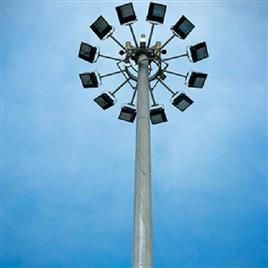 Polygonal High Mast Pole In Noida N V Tech Solar Solutions