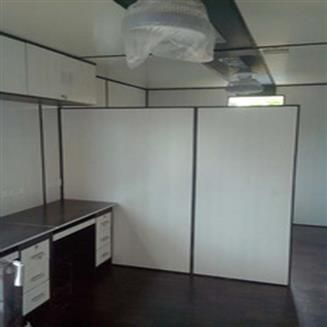 Portable Cabin With In Built Partition, Built Type: Modular