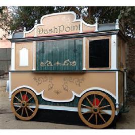 Portable Food Cart, size: 10*6*6.5 feet