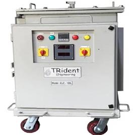 Portable Hydraulic Oil Cleaning Machine 100L In Ahmedabad Trident Engineering, Power: 30-150 kW