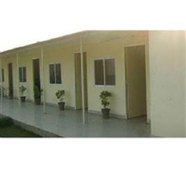 Portable Prefabricated Site Office, Material: Steel, Wood