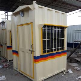 Portable Security Guard Booths In Panvel Iqra Portable Systems Private Limited, color: White