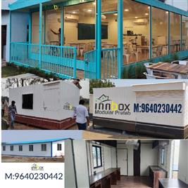 Portable Site Office Container 5, Size: customize