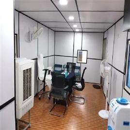 Portable Site Office Container Cabin, Weight: na