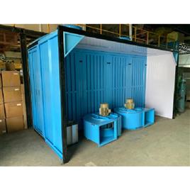 Powder Coating Paint Booths, Material: Wood, Plastic