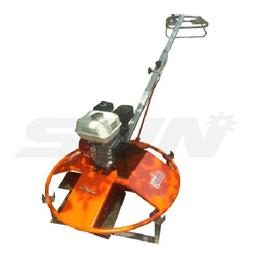 Power Trowel Floater Petrol Engine, Material: Mild Steel