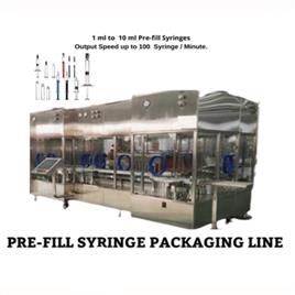 Pre Fill Syringe Packaging Line, Road Permit Or  Way Form: Ahmedabad