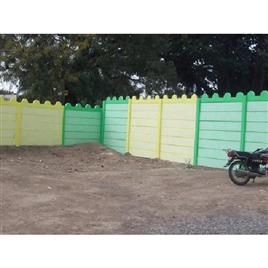 Precast Coloured Concrete Compound Wall, Usage/Application: Compound Wall