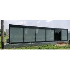 Prefab Site Office Cabin 2, Material: Mild Steel, Cement, Glass