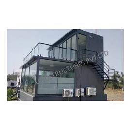 Prefabricated Container House 3, Color: Gray