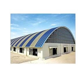 Prefabricated Godown Shed In Jaipur Budhia Steel, Surface Treatment: Galvanized