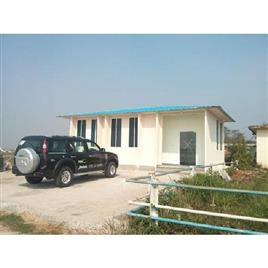 Prefabricated House 9, Material: Steel, Wood