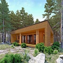 Prefabricated Modular Wooden House In Yamunanagar Ms Econest Green Homes, Use: Residential