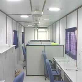 Prefabricated Portable House Cabin In Delhi Fast Installation Porta Cabin, Color: any color