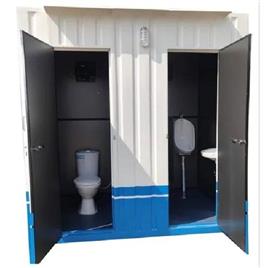 Prefabricated Portable Toilet 6, Shape: Rectangular