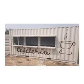 Prefabricated Restaurant Cabin, Material: Mild Steel