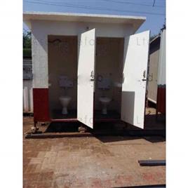 Prefabricated Toilet 2, No. Of Compartments: 3