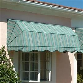 Printed Window Awnings, Material: PVC